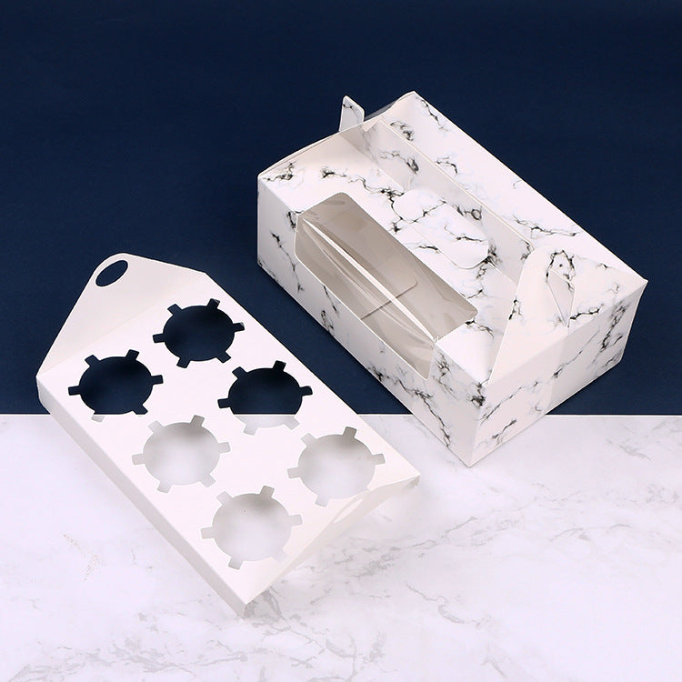 Round cupcake box