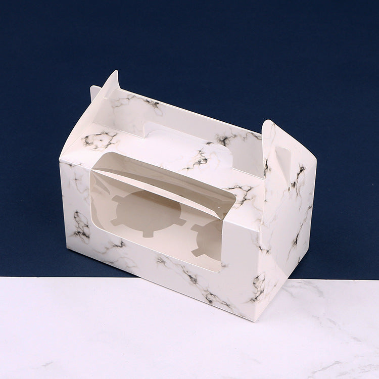 Round cupcake box