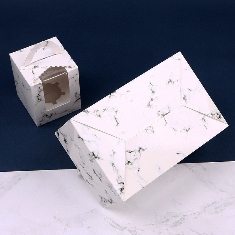 Round cupcake box